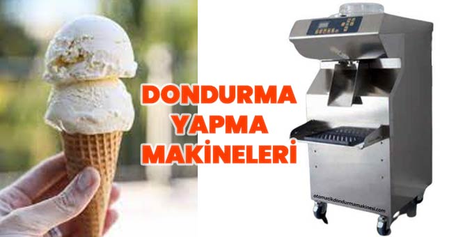 Dondurma Yapma Makinesi