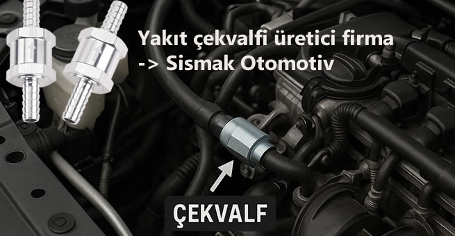 Özel üretim yakıt çekvalfi | Alüminyum valf modelleri – Sismak Otomotiv